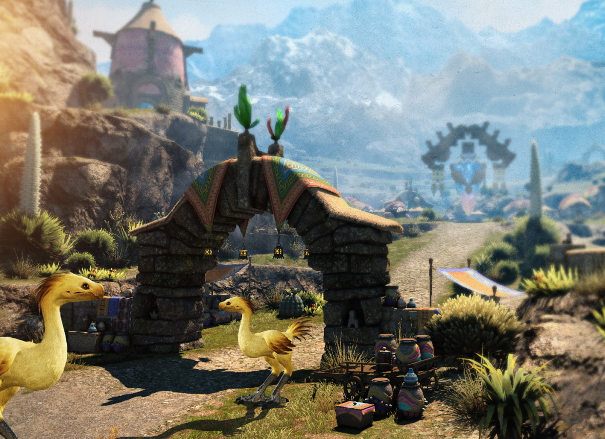 Photo of a chocobo
